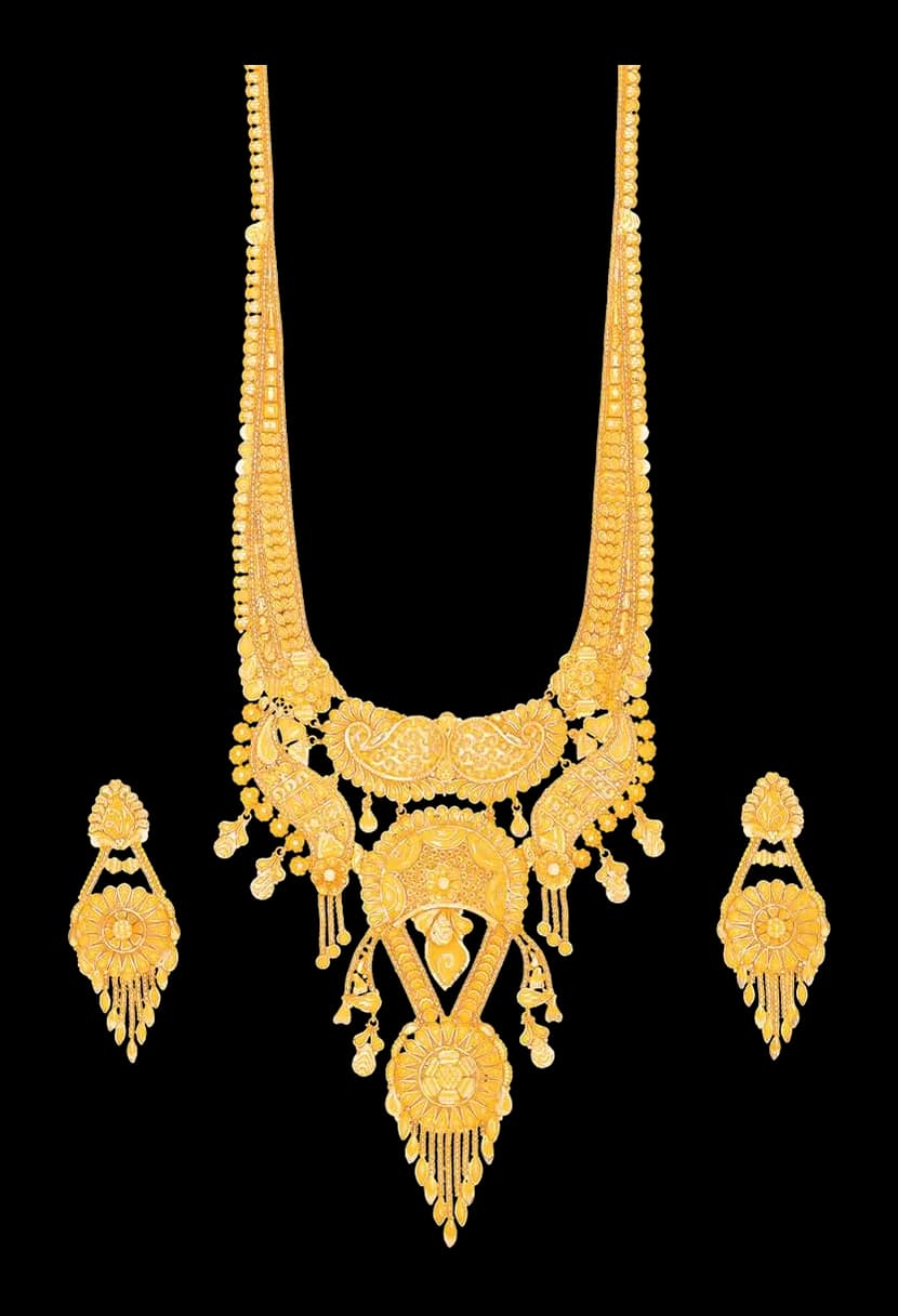 Long Gold Necklace