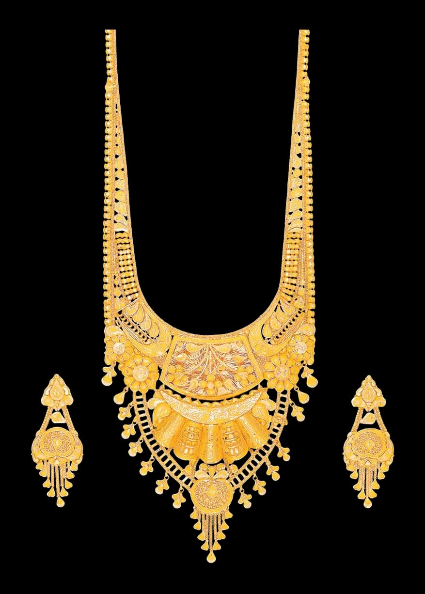 Long Gold Necklace