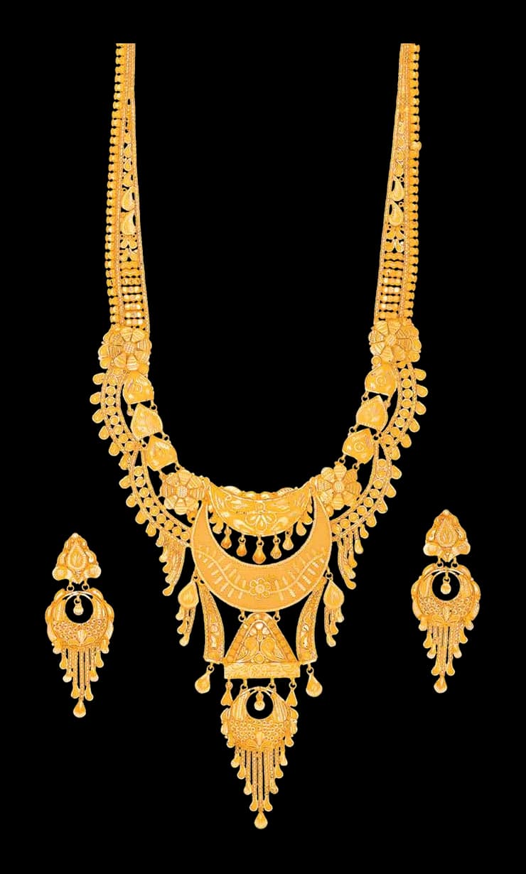 Long Gold Necklace