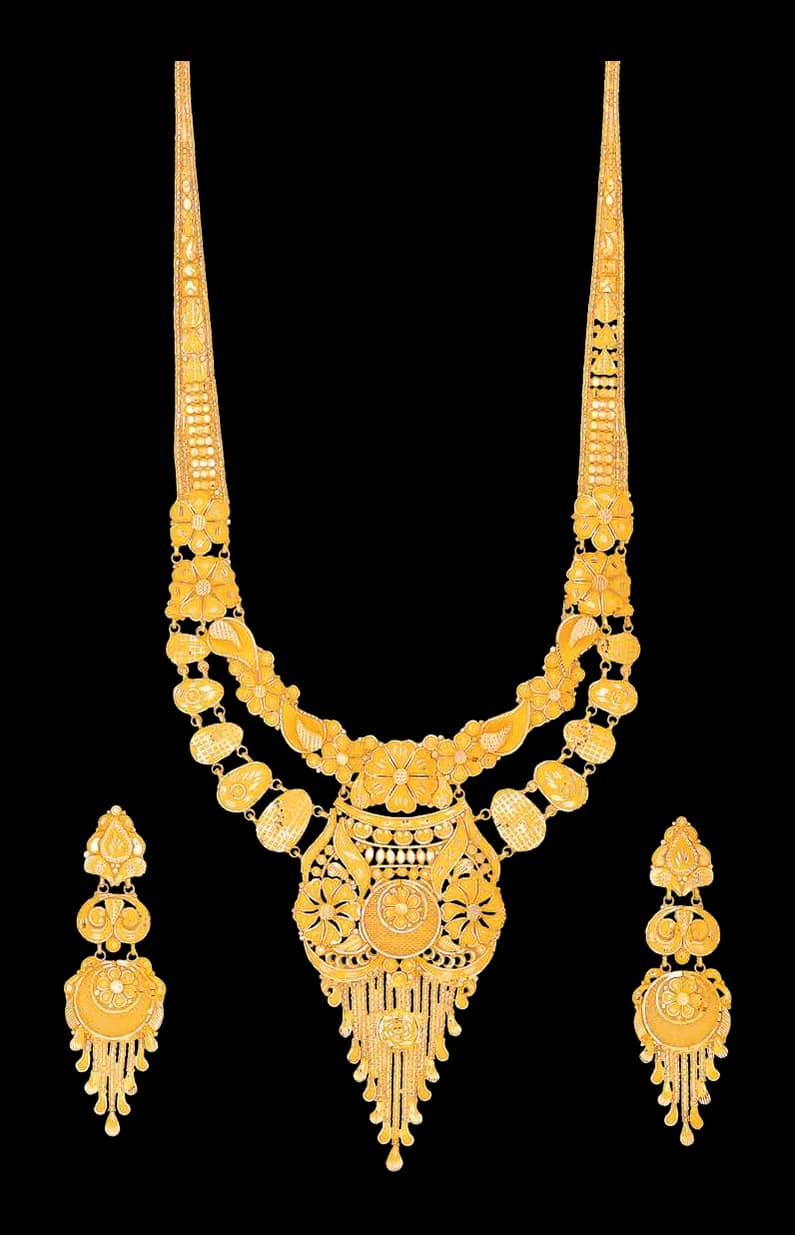 Long Gold Necklace