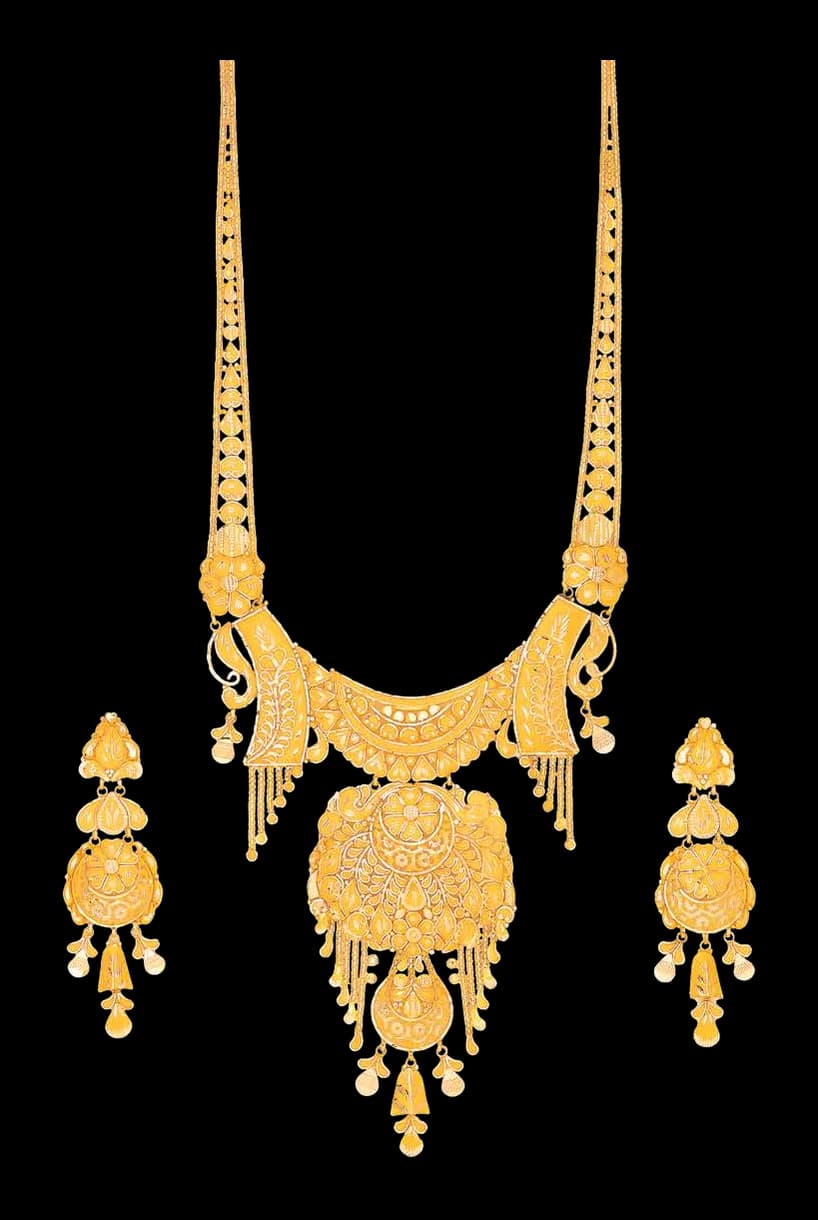 Long Gold Necklace