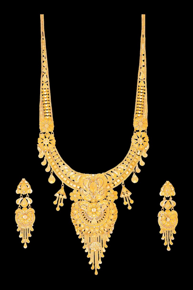 Long Gold Necklace