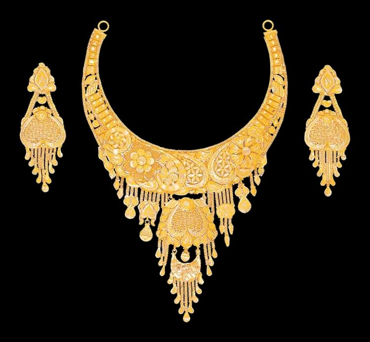 Gold Necklace Set